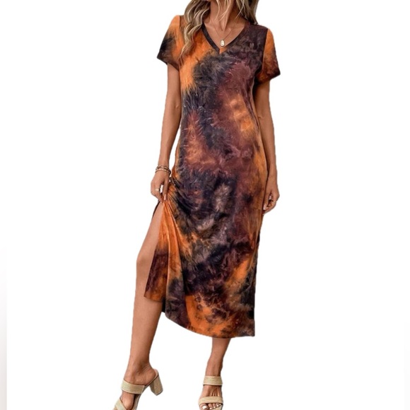 Tie Dye Tee Dress - Picture 4 of 5